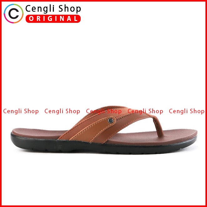 SANDAL JEPIT PRIA CARDINAL ORIGINAL CASUAL TERBARU COKLAT CA18