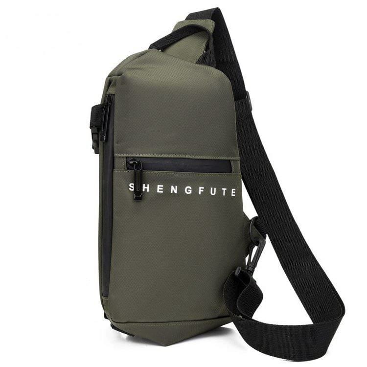 GI 0321 RISCE TAS WAISTBAG IMPORT PRIA COWOK LAKI-LAKI JAKARTA BATAM JT