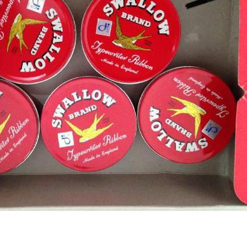 ♘ Pita Mesin tik, Pita Mesin Ketik, Refil, Ribbon Pita Mesin Tik Swallow ✩