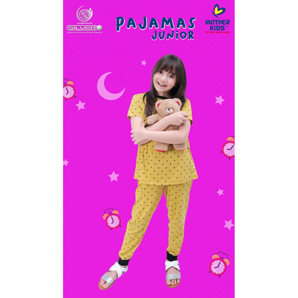 Piyama Anak Junior Full Print Mother Kids sisa size 6.8.10