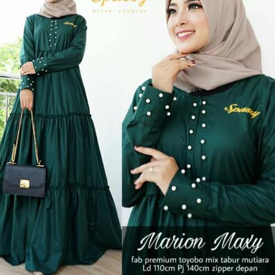»» Spesial order  DNS GAMIS MARION MAXY(BA)TERBARU GAMIS DRESS MAXY ✅