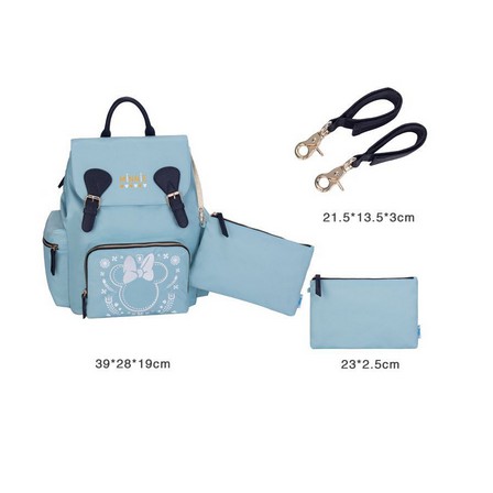 TAS DIAPER DISNEY Small jumbo premium ORIGINAL (FREE PEMANAS USB + HOOK STROLLER)