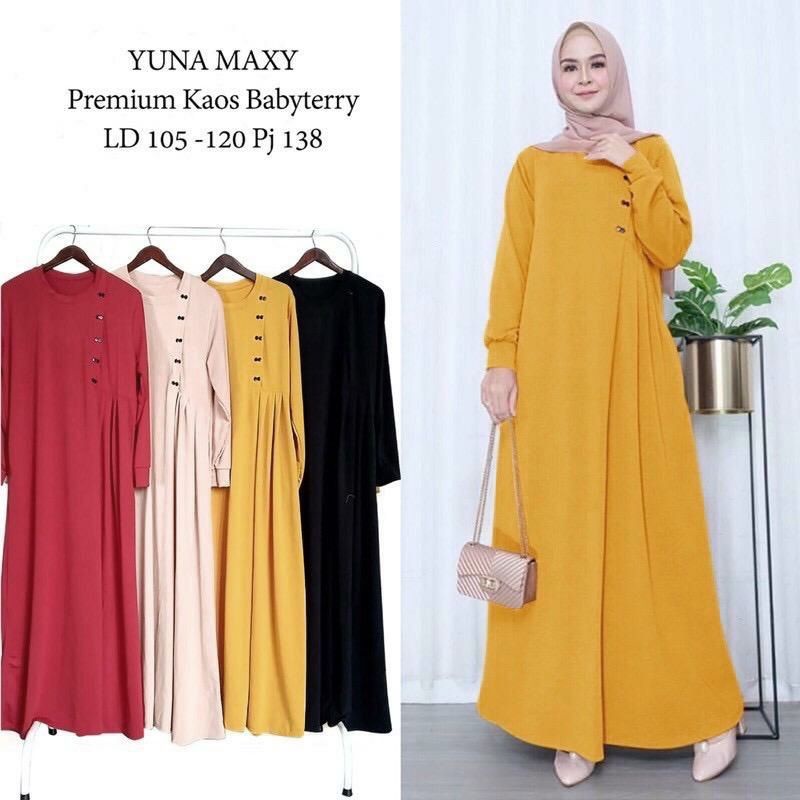 YUNA Maxy - Gamis Babyterry Import LD106 / R.27 - 228-5664