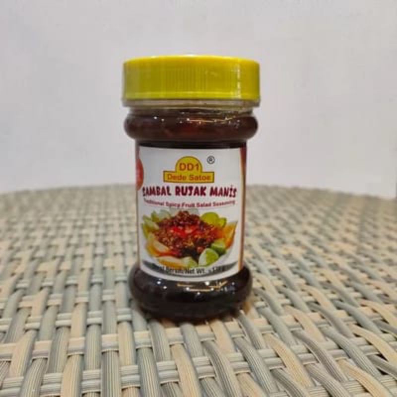 

TERMURAH !! Sambal Rujak Manis 175gr By Dede Satoe SKOMILL