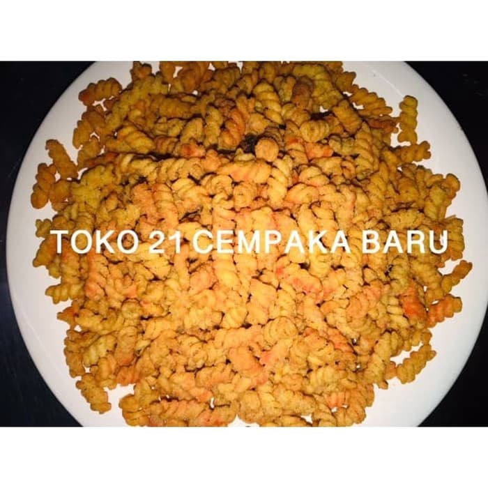 

Makaroni Spiral Goreng JAGUNG BAKAR 1 KG | Macaroni Spiral Goreng 1KG 1000g 1000 gram Enak Murah