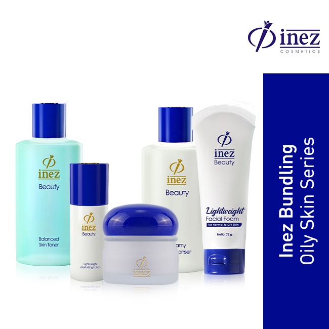 Inez Bundling Acne Care Series I INEZ PAKET OILY I INEZ PAKET LIGHTENING I INEZ ANTI AGING SERIES