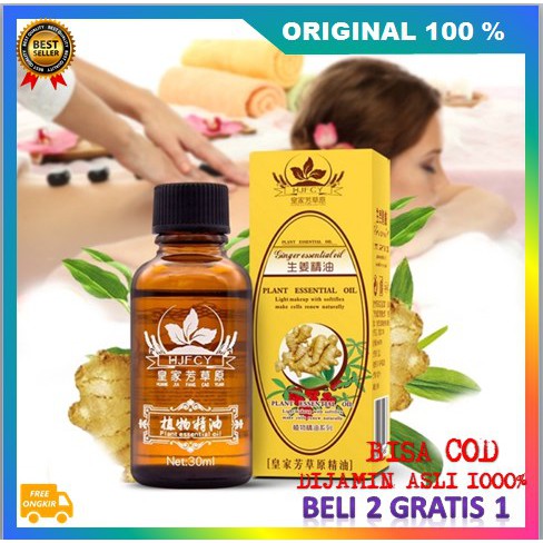 [BISA COD] OLESIN ID ORIGINAL HJFCY PLANT GINGER ESSENTIAL OIL OBAT AMPUH KELENJAR GETAH BENING