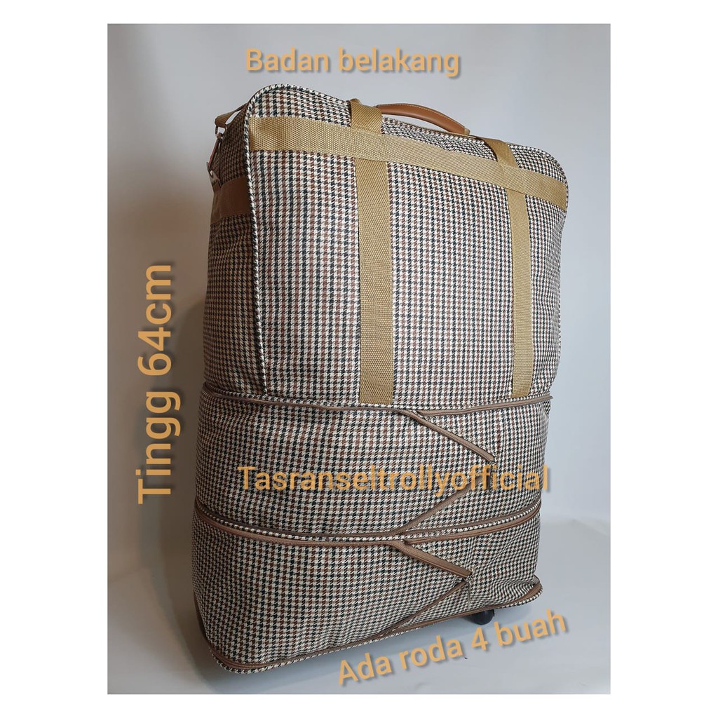 Tas Pakaian RODA 4 Polo Interclub 50cmx24x64cm super jumbo original