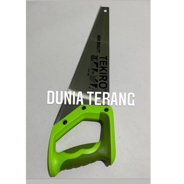 Gergaji Kayu TEKIRO 20 in 2asah gg PvcKaret 7tpi - Graji Gorok Handsaw 500 mm GT-HS1557 20&quot; 2 Teeth