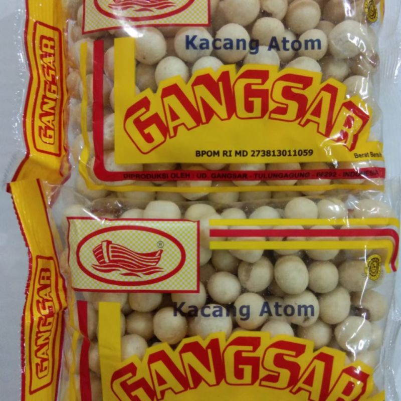 

Kacang Atom Gangsar Kacang Shanghai (Kemasan Tanggung)