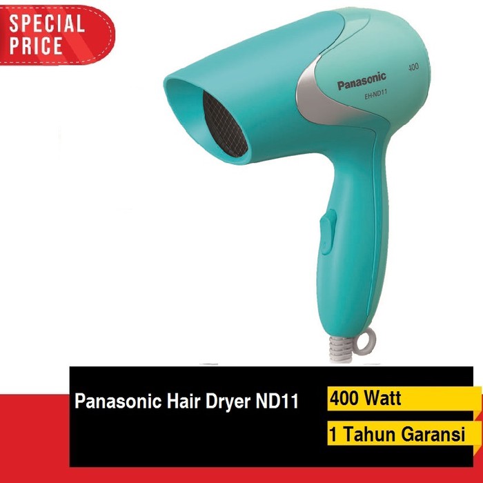 Panasonic Hair Dryer EH ND11 Biru Pengering Rambut