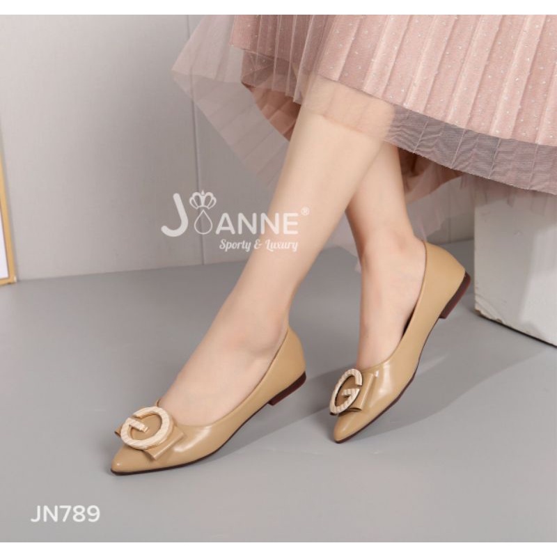 RESTOCK!! JOANNE Flat Shoes Sepatu Kerja JN789 [ORIGINAL BRAND]