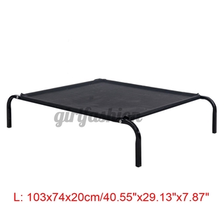 S M L Heavy Duty Pet Bed Elevated Trampoline Hammock Cat Dog Raised Deluxe Shopee Indonesia