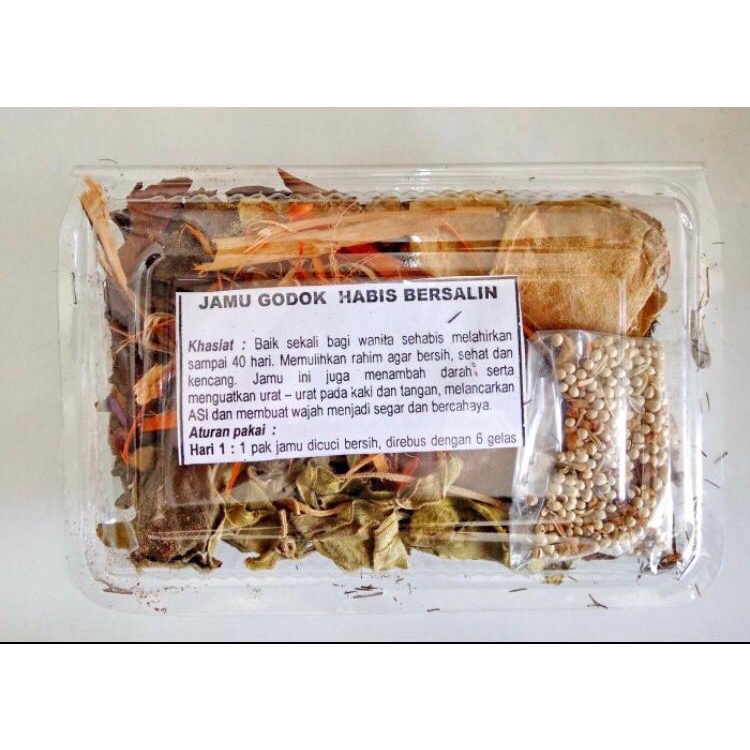 

Jamu Tradisional Godok / Godog Habis Bersalin