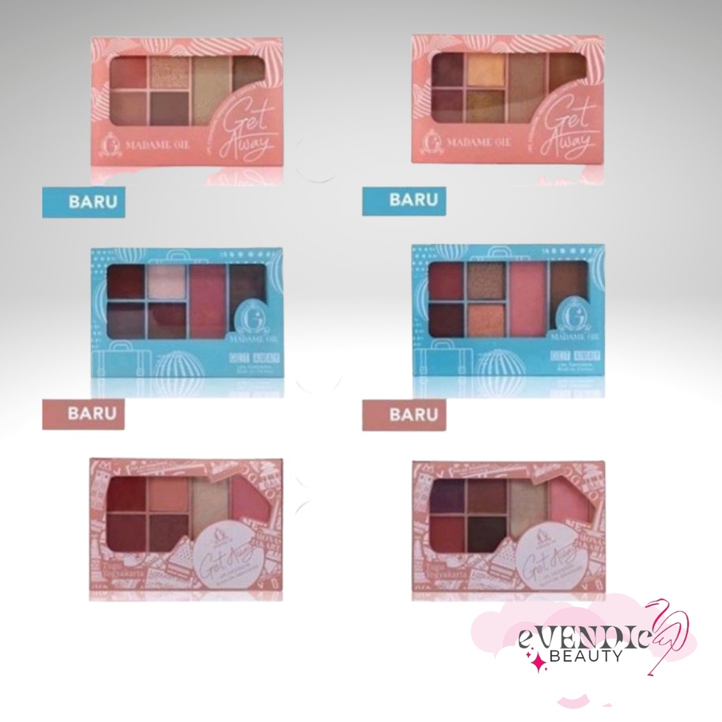 Madame Gie Getaway Make Up Kit - MakeUp Face Pallete