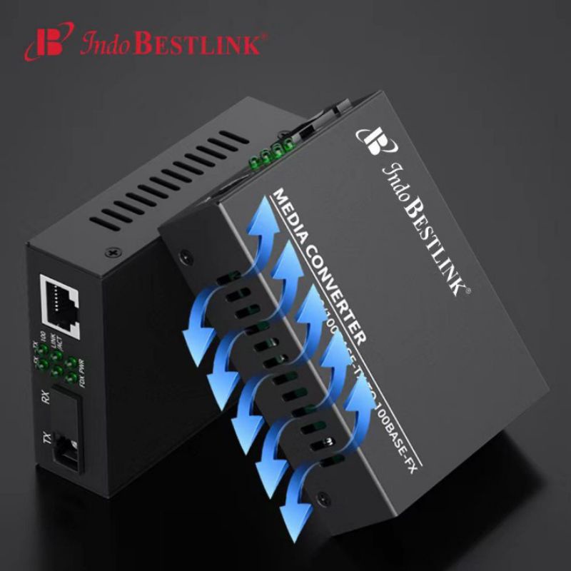 MEDIA CONVERTER/FIBER ETHERNET/10-100-OPTICAL MEDIA CONVERTER