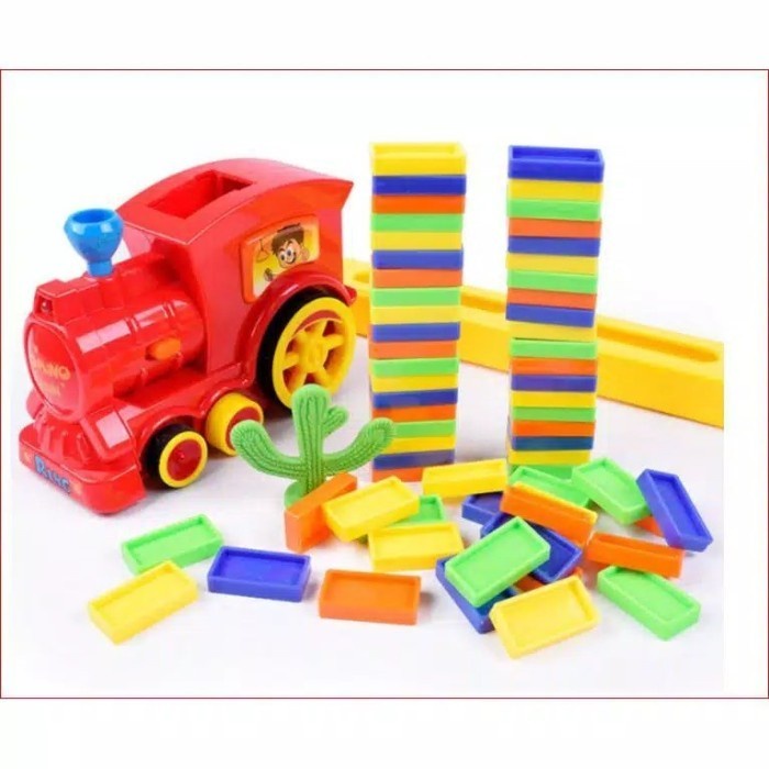 SKIKI91 - TERMURAH Smart Train Toys ORIGINAL / Mainan anak Kereta Domino