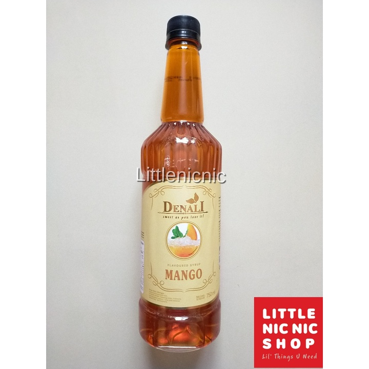 

Sirup Denali Mango Flavoured Syrup minuman cafe