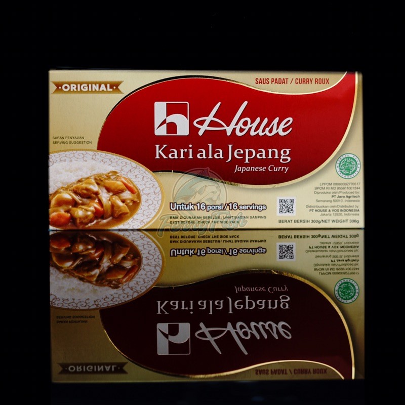 

House Kari Ala Jepang 300 Gr / Bumbu Curry Jepang Halal - Original