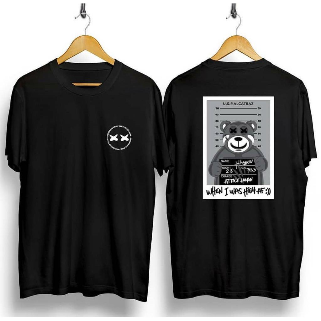 Kaos murah Kaos distro murah baju  distro pria t-shirt murah combed30s CARTOON BARU