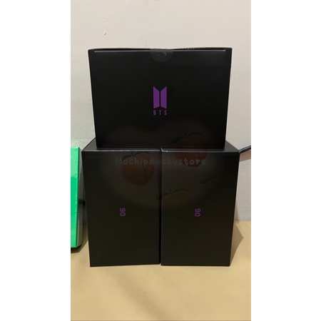BTS Merch box #12 Wootteo Jin Official Thermal tumblr photo card stand