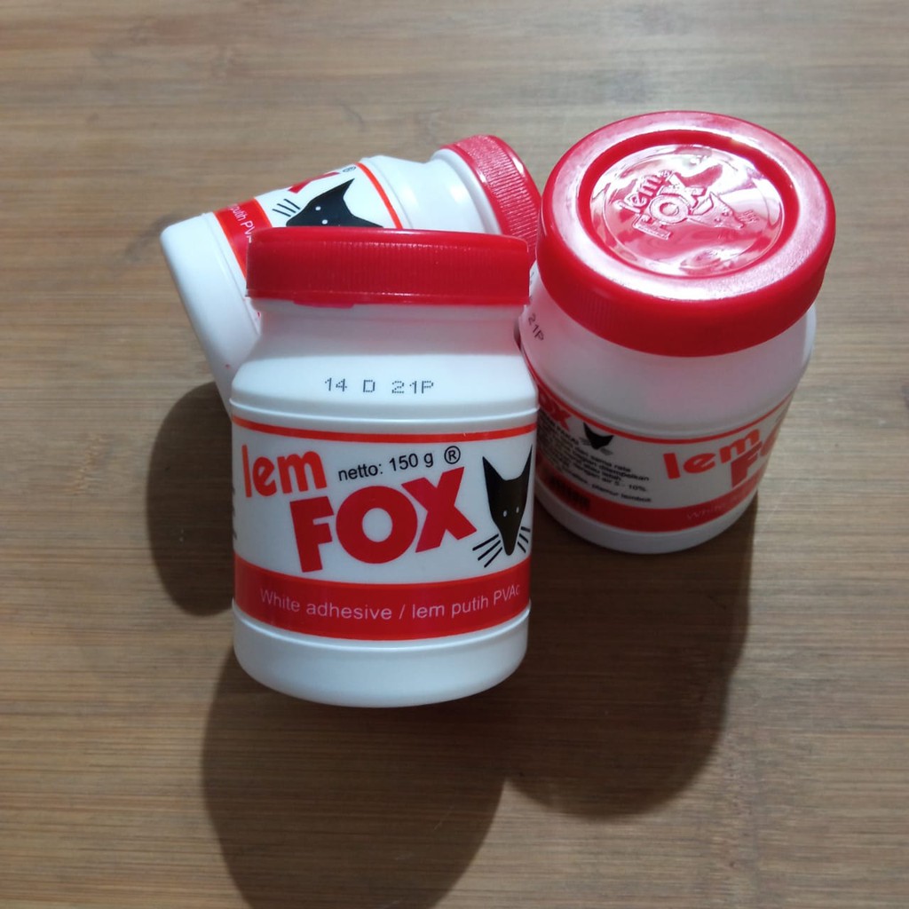 

LEM FOX MURAH ORIGINAL 150 GRAM/LEM PUTIH FOX 150 GRAM