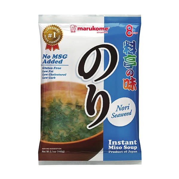 

Marukome Miso Soup Nori Seaweed 146 GR