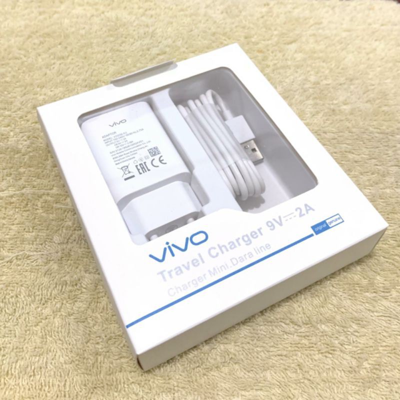 Charger Vivo Y11 Pro Vivo Y17 ORIGINAL 100% Fast Charging Micro USB.