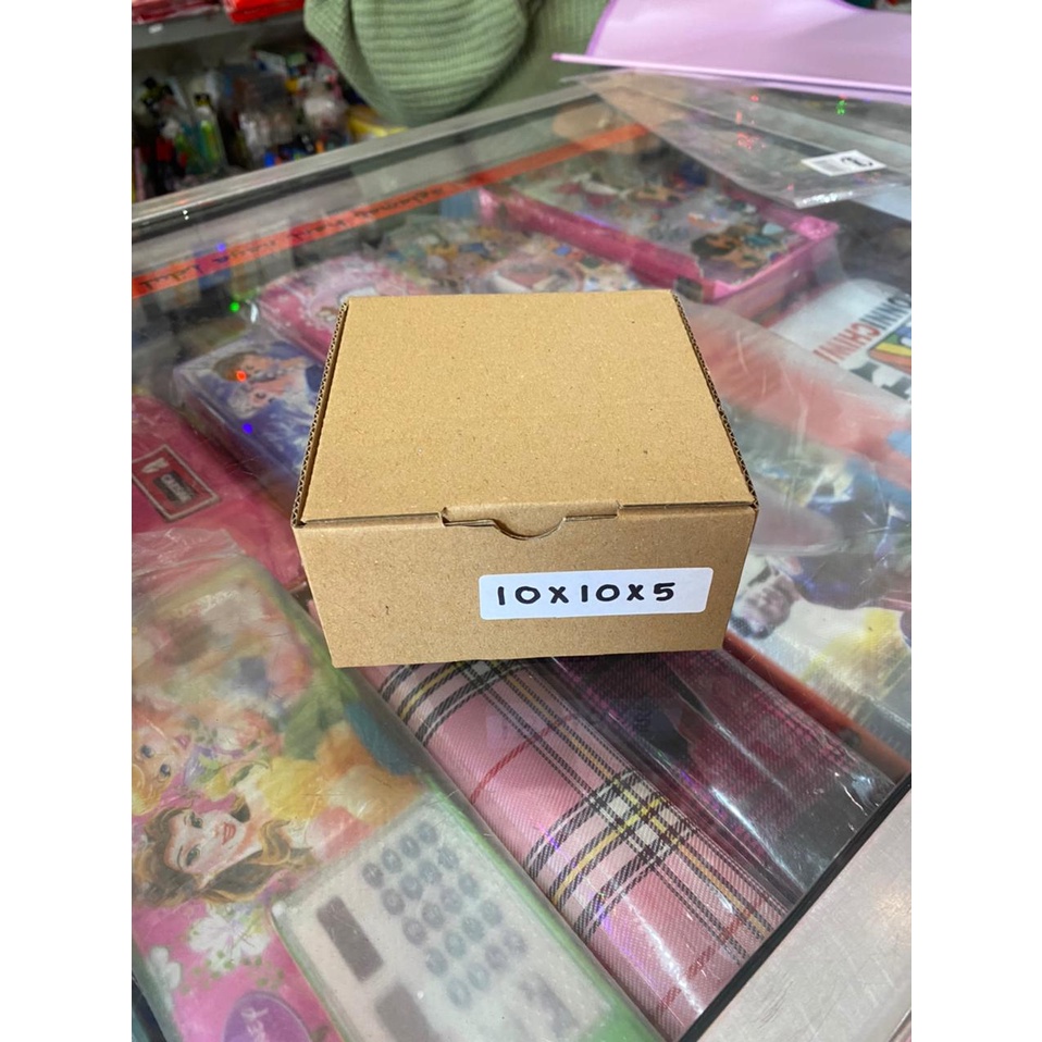 

Box Diecut Polos 10 x 10 x 5 cm, Box Corrgated , Kotak Packaging, Kardus, Box Eflute