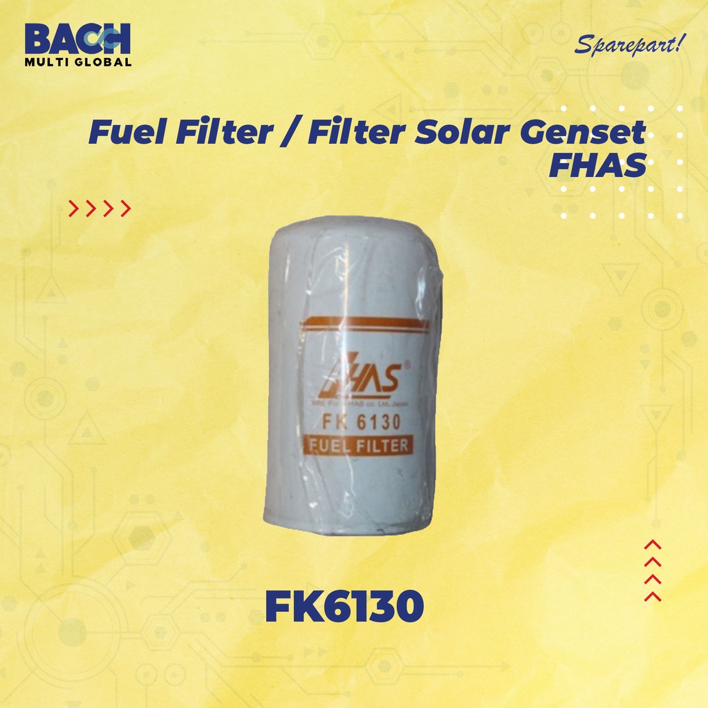 FUEL FILTER /FILTER SOLAR GENSET FHAS FK6130