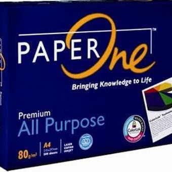 

kertas HVS A4 80gr PAPER ONE