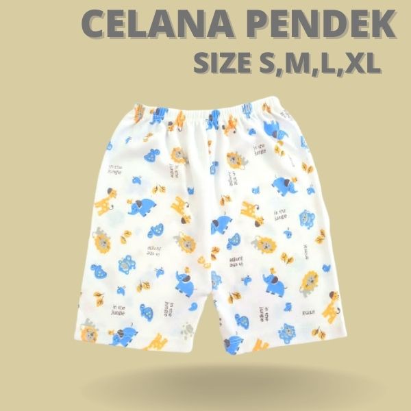 [ 3 ps ] Celana Bayi Model Pendek Usia 0-4 tahun