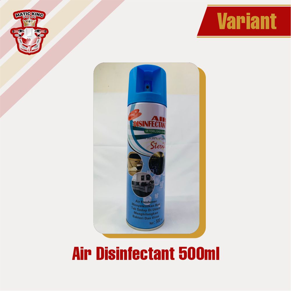 Air Disinfectant Spray Disinfektan udara anti Virus Kuman di udara Zone 500 ml