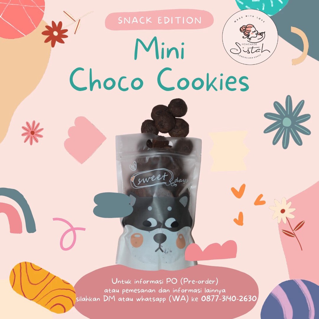 

Mini Choco Cookies (250gr) / Cookies Cokelat