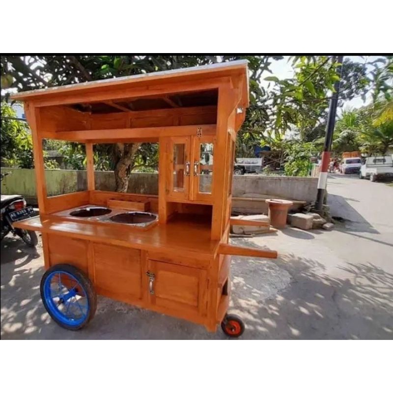 Gerobak mie ayam bakso roda 3