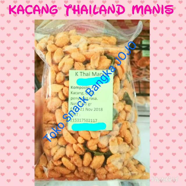 

Kacang Thailand Manis Khas Bangka Enah Murah Grosir Terlaris