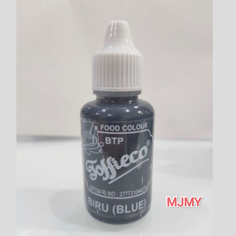 

Toffieco PEWARNA BIRU tofieco tofiko 30 ml cc gr gram makanan kue warna tofieko blue Murah