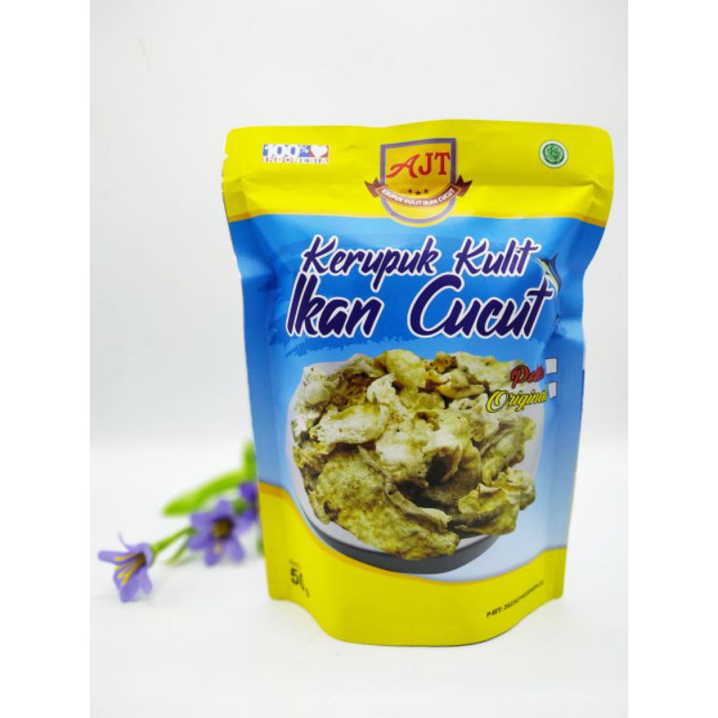 

Kerupuk kulit ikan cucut AJT