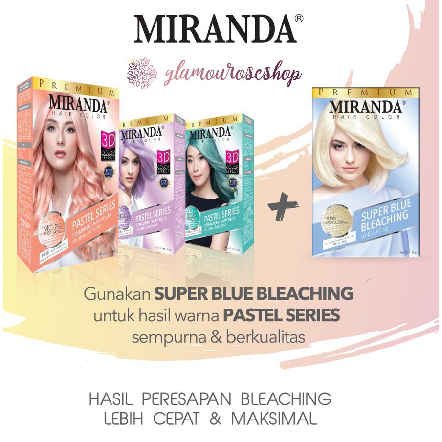 ❤️Glamouroseshop MIRANDA❤️ Miranda Hair Color PASTEL SERIES HOT PRODUCT 30ml!