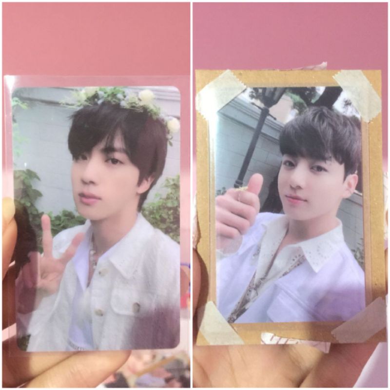 lucky draw butter pws sw  jungkook jin rm
