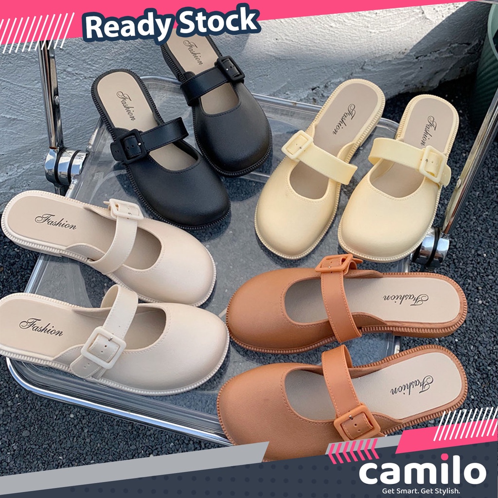 ☀CAMILO☀ Sandal Wanita / Sandal Slop Wanita / Sandal Fashion Wanita Murah / Sandal Cewek   SF19