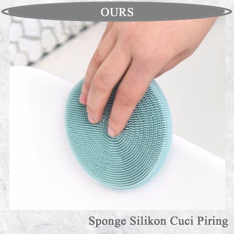 SPONS CUCI PIRING SILIKON ANTI BAKTERI ANTI KUMAN MULTICOLOR SPON CUCI PIRING SILICONE SERBAGUNA