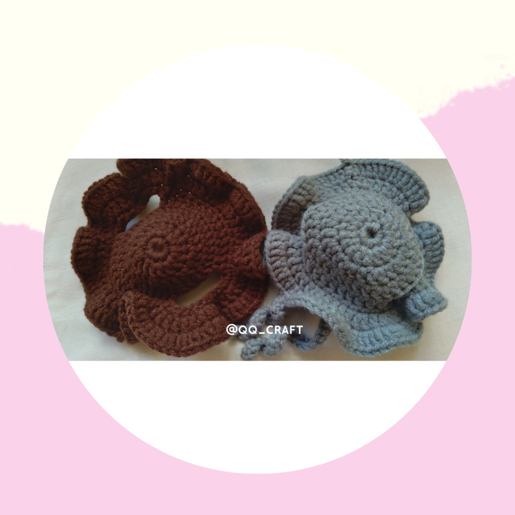 BUCKET HAT CROCHET | TOPI RAJUT KUCING | TOPI KUCING