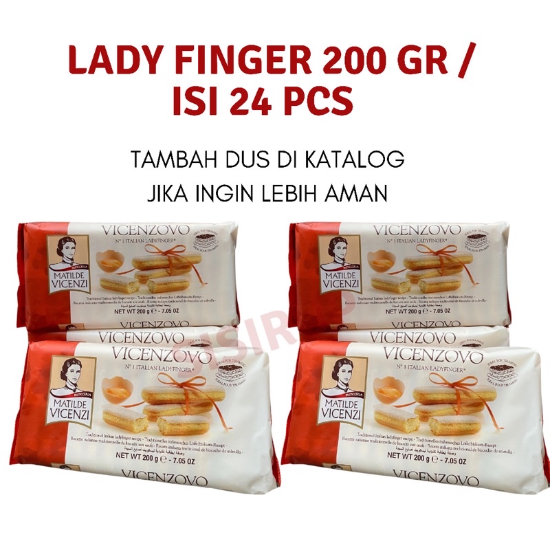 LADY FINGER / Lady Finger Vicenzovo 200 gram