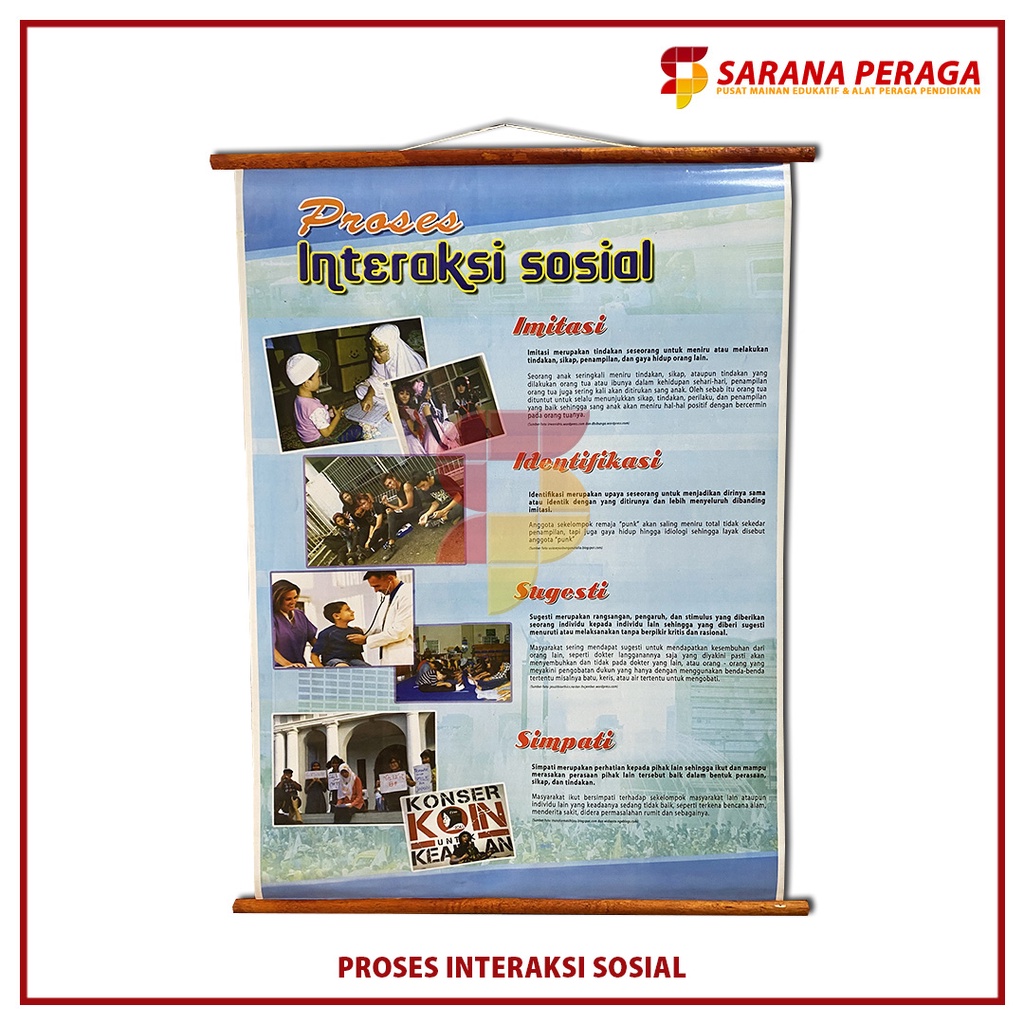 

SaranaPeraga - Carta Poster Gambar Proses Interaksi Sosial / Carta Alat Peraga IPS - Alat Peraga Sekolah