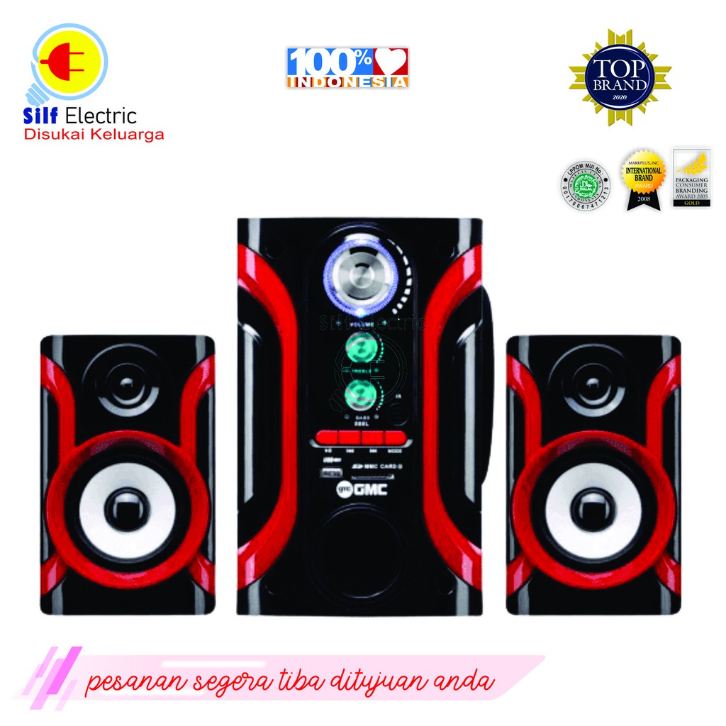 GMC BLUETOOTH SPEAKER 888L BLUETOOTH - MURAH