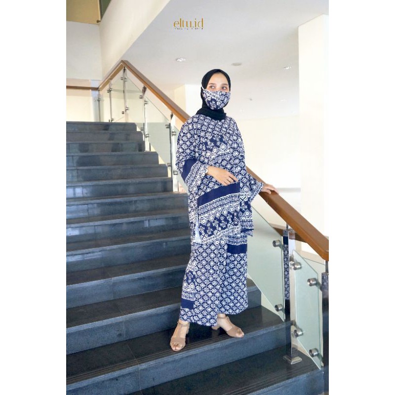Home Dress eltu.id DAISY SET EL2 by Elhijab elzatta