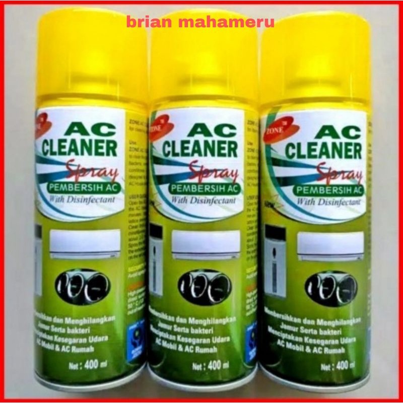 AC Cleaner Membersihkan AC Mobil dan Rumah Pembersih AC Spray Foam - Bekasi