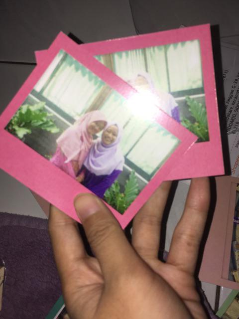 Craftpedia Cetak Polaroid 3 Bentuk (potrait, Square, Landscape)