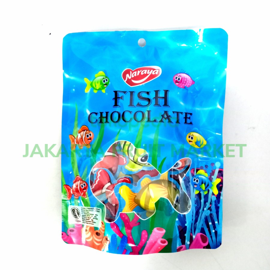 

(COKELAT) NARAYA FISH CHOCOLATE 90GR